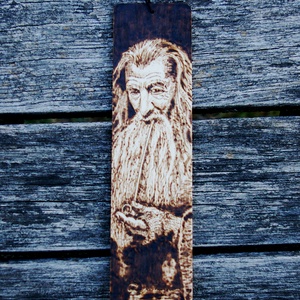 Gyűrűk ura -Gandalf könyvjelző - Meska.hu