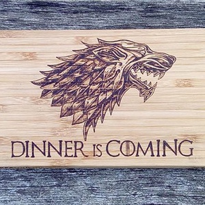 Trónok harca vágódeszka - otthon & életmód - konyhafelszerelés, tálalás - sütés, főzés - vágódeszka - Meska.hu