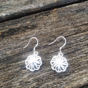 Romantikus fülbevaló - Meska.hu