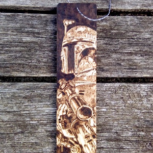 Csillagok háborúja Boba Fett könyvjelző - könyv & zene - könyvjelző - Meska.hu