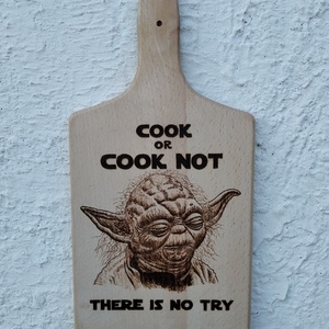 Yoda vágódeszka  - Meska.hu