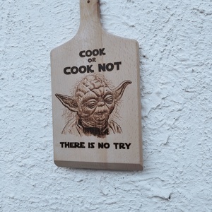 Yoda vágódeszka  - otthon & életmód - konyhafelszerelés, tálalás - sütés, főzés - vágódeszka - Meska.hu