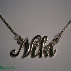 Niki névkolié(Carrie lánc,neves nyaklánc) -  - Meska.hu