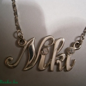 Niki névkolié(Carrie lánc,neves nyaklánc) -  - Meska.hu