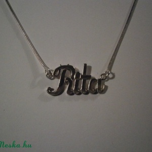 Rita névkolié(Carrie lánc,neves nyaklánc) -  - Meska.hu