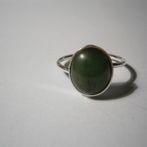 Jáde köves gyűrű vszm részére lefoglalva -  - Meska.hu