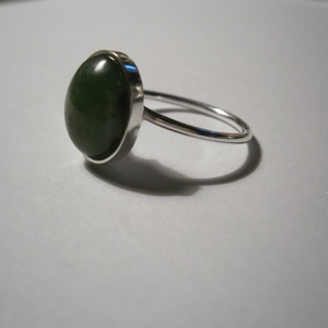 Jáde köves gyűrű vszm részére lefoglalva -  - Meska.hu