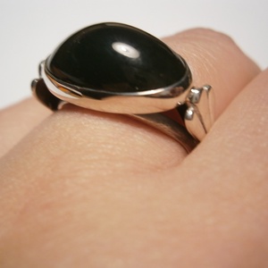 Jáde köves gyűrű -  - Meska.hu