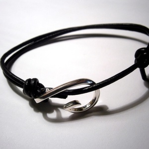 Ezüst horog karkötő -  - Meska.hu