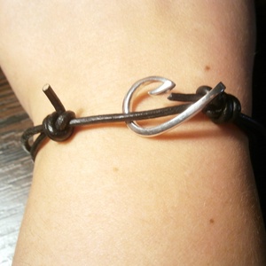 Ezüst horog karkötő -  - Meska.hu