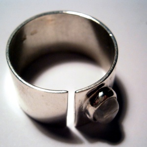 Holdköves ezüst gyűrű -  - Meska.hu