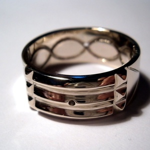 Atlantiszi gyűrű fehér aranyból -  - Meska.hu