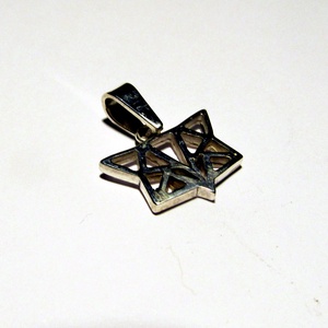 Origami rókafej ezüst medál - ékszer - nyaklánc - medál - Meska.hu