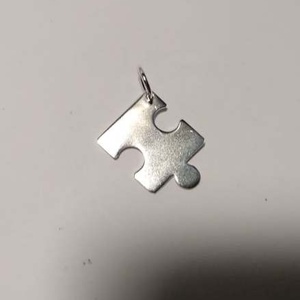 Puzzle ezüst medál, Ékszer, Nyaklánc, Medál, Ékszerkészítés, Ötvös, MESKA