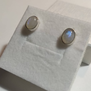 Holdköves fülbevaló - ékszer - fülbevaló - pötty fülbevaló - Meska.hu