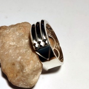 Atlantiszi gyűrű ezüstből - ékszer - gyűrű - kerek gyűrű - Meska.hu