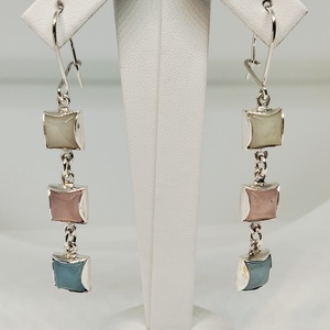 Ezüst fülbevaló - Meska.hu