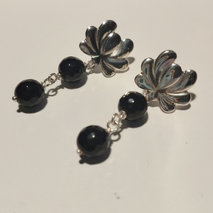 Kalocsai fülbevaló - ékszer - fülbevaló - lógó fülbevaló - Meska.hu