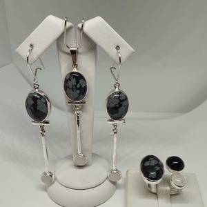 Ezüst ékszer szett - Meska.hu