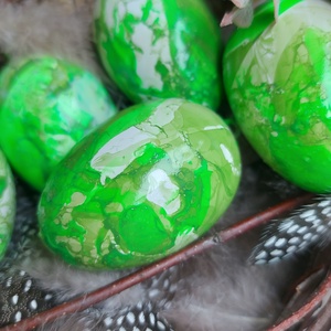 Húsvéti tojások  - Neonzöld, Otthon & Életmód, Dekoráció, Dísztárgy, Festett tárgyak, MESKA