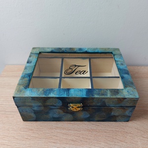 Teás doboz - Telihold - Meska.hu