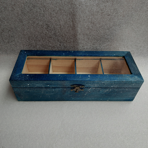 Teás doboz - Hóvihar - otthon & életmód - konyhafelszerelés, tálalás - konyhai tárolás - tea & kávé tárolás - Meska.hu