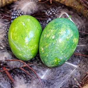 Húsvéti tojások  - Zöld - Meska.hu