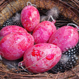 Húsvéti tojások  - Pink - Meska.hu