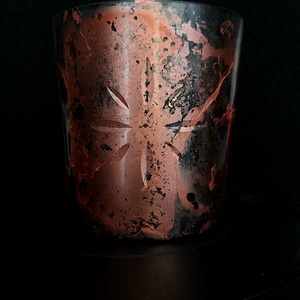 Modern váza - Naplemente - Meska.hu