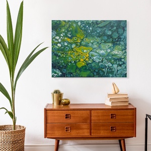 Absztrakt festmény - A víz alatt, Művészet, Festmény, Akril, Festészet, Címe: A víz alatt
Mérete: 30x40 cm
Absztrakt festmény feszített vásznon.

A festmény fluid art tech..., MESKA