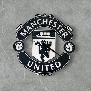 Manchester United fali óra - otthon & életmód - dekoráció - fali és függő dekoráció - falióra & óra - Meska.hu