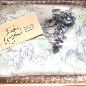 Mary Jane - Mély Tengerkék Levél Fülbevaló - ékszer - fülbevaló - lógó fülbevaló - Meska.hu