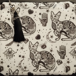 Neszesszer, táska rendező, apró holminak, szfinx, Táska & Tok, Neszesszer, Varrás, MESKA