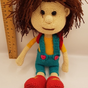 Fiú baba hátizsákkal - játék & sport - baba & babaház - baba - Meska.hu