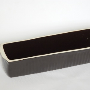 bordás sütőedény, gyümölcskenyér - sütőforma - otthon & életmód - konyhafelszerelés, tálalás - konyhai tárolás - kenyértartó - Meska.hu