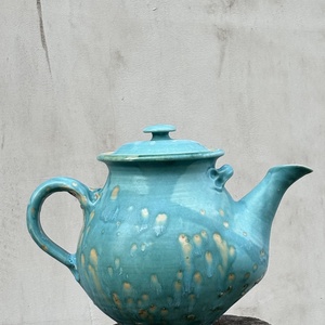 2,5 l-es teáskanna - kellékek & szerszámok - díszíthető tárgyak - kerámia - Meska.hu