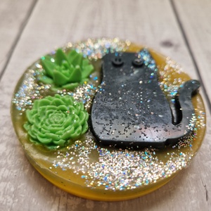 Ülö macskás diszszappan (zöld) - szépségápolás - szappan & fürdés - kézműves szappan - Meska.hu