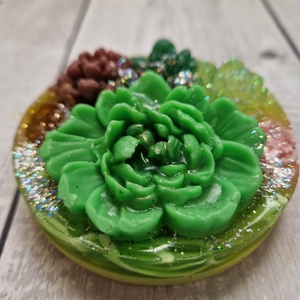 Sziklakerti kövirózsa diszszappan  - Meska.hu