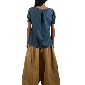 Szultána nadrág - ejtett ülepű nadrág - hárem nadrág - ruha & divat - női ruha - nadrág - Meska.hu