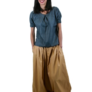 Szultána nadrág - ejtett ülepű nadrág - hárem nadrág - ruha & divat - női ruha - nadrág - Meska.hu