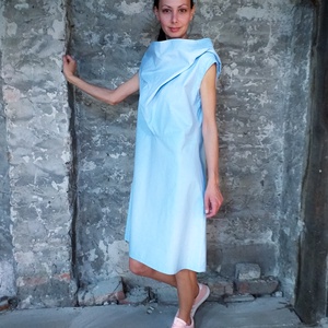 Altered dress - ejtett elejű ruha kapucnival - ruha & divat - női ruha - ruha - Meska.hu