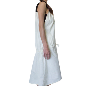 City dress - aszimmetrikus aljú, mély V nyakkivágású, megkötős, vállpántos nyári ruha - ruha & divat - női ruha - ruha - Meska.hu