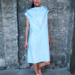 Altered dress - ejtett elejű ruha kapucnival - ruha & divat - női ruha - ruha - Meska.hu