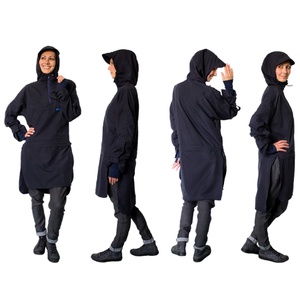 Neo-Murphy Jumper - vízlepergetős hosszú felső - átmeneti kapucnis pulcsiruha - ruha & divat - női ruha - kabát - Meska.hu