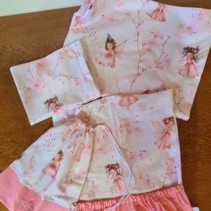 Oviszsák tornazsákkal babzsákkal és ágynemű huzattal - játék & sport - ovis felszerelés - ovis zsák - Meska.hu