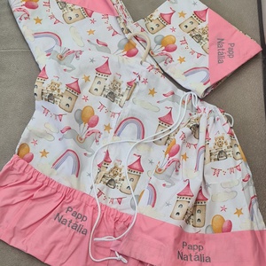 Oviszsák tornazsákkal,tisztasági zsákkal es babzsákkal - játék & sport - ovis felszerelés - ovis zsák - Meska.hu