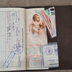 Egészségügyi kiskönyv borító  - baba - mama - babaemlékek - egészségügyi kiskönyv borító - Meska.hu