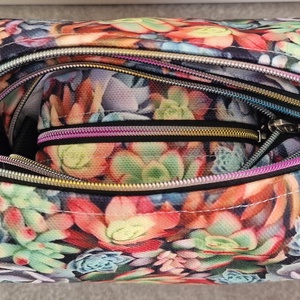 Neszeszer szett kövirózsás - táska & tok - neszesszer - Meska.hu