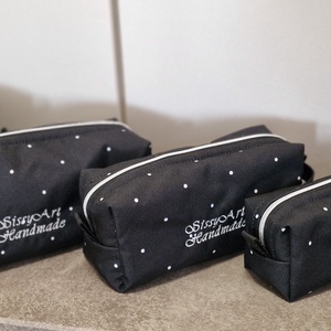 Neszeszer szett pöttyös minta, Táska & Tok, Neszesszer, Varrás, MESKA