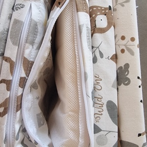 Rácsvédő babaágyba - baba - mama - baba ágynemű - rácsvédő & baldachin - Meska.hu